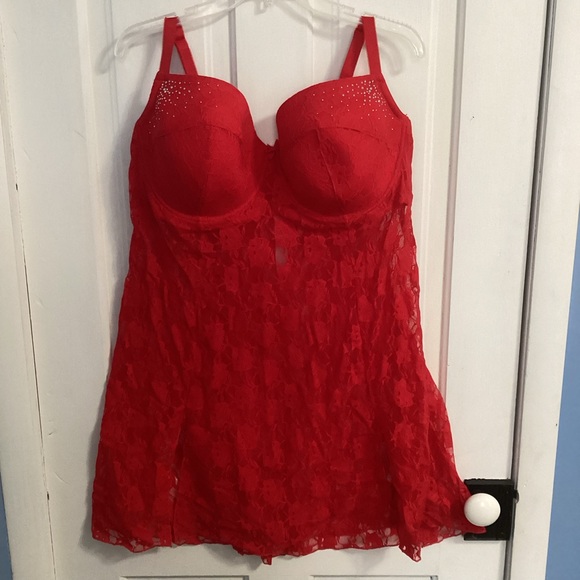 smart & sexy Other - SMART & SEXY: red all lace sleepwear lingerie. 42DD